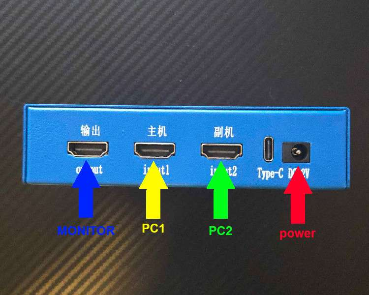 D60 4K Fuser cable connection guide