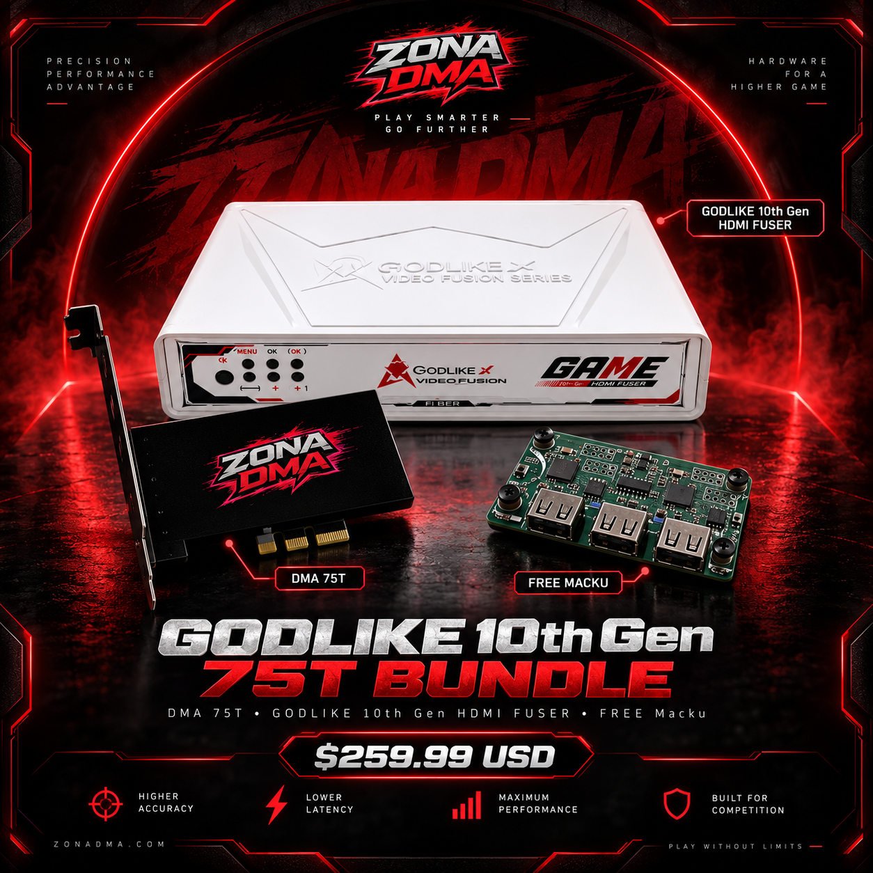 GODLIKE 10th Gen DMA Bundle